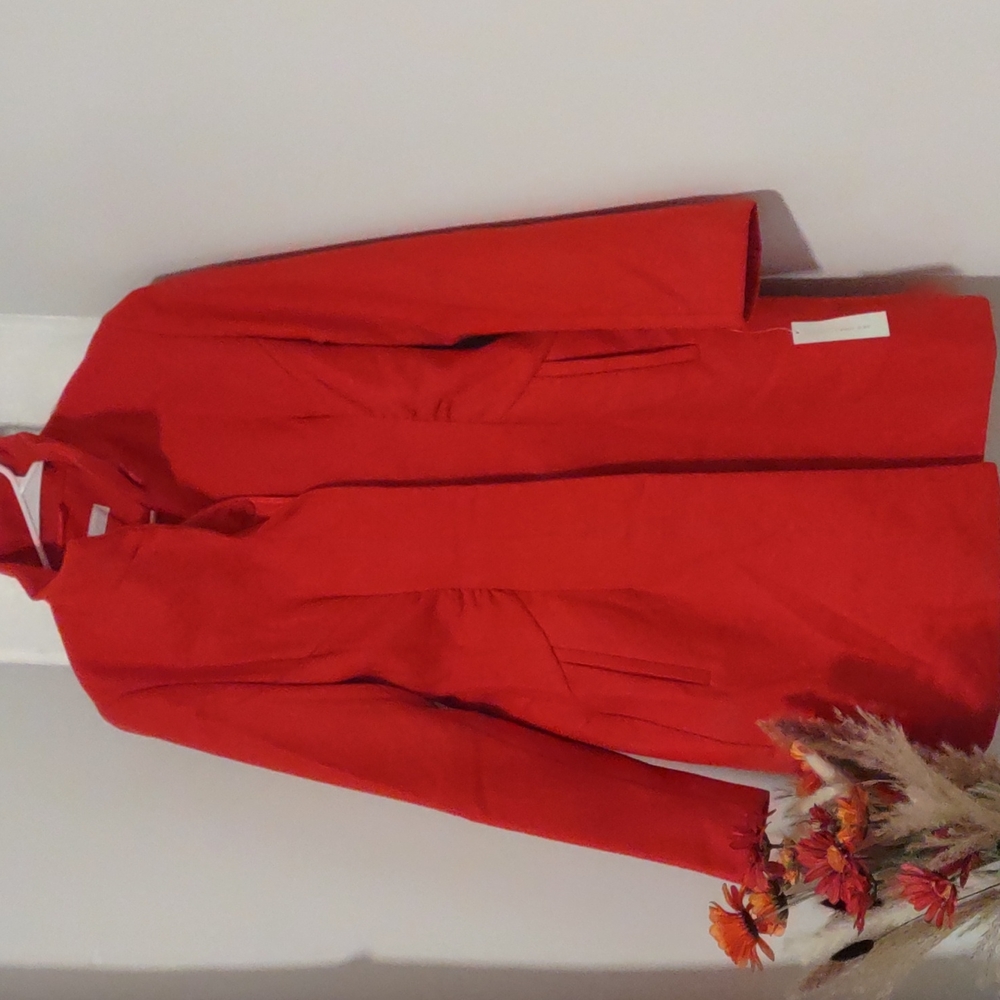 Small red winter coat brand:New York and Company